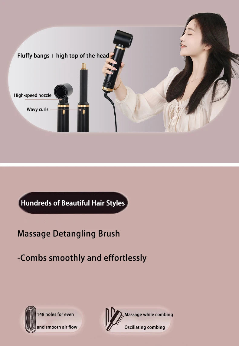 Professional Hair Styler Multifunctional ⭐️⭐️⭐️⭐️⭐️ 4.8/5 (from over 1000 reviews)