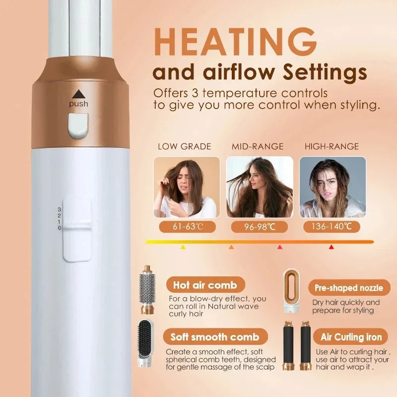 Professional Hair Styler Multifunctional Hair Styler ⭐️⭐️⭐️⭐️⭐️4.8/5 (from over 1000 reviews)