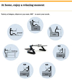 Lunabelll™Adjustable Laptop Table with Cooling Fan & Mouse Pad