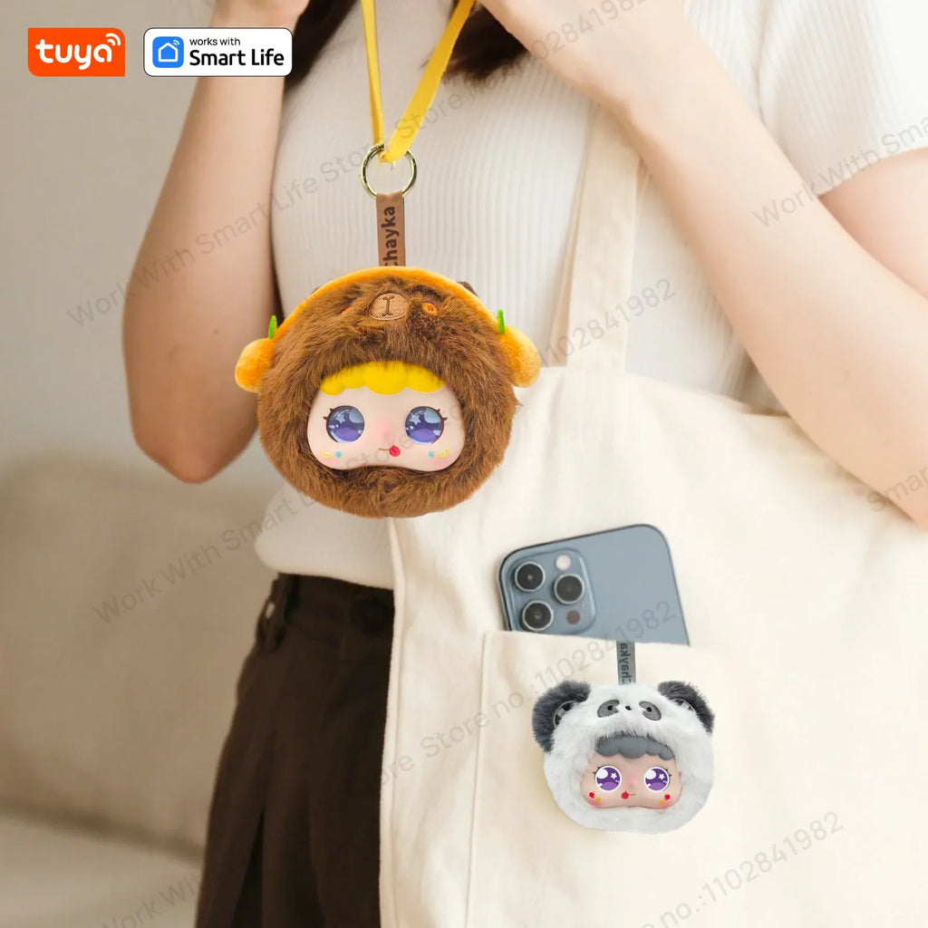 Lunabelll™ Smart  AI Plush Robot w/LED Eyes & Voice Control,Interactive Smart Toy USB