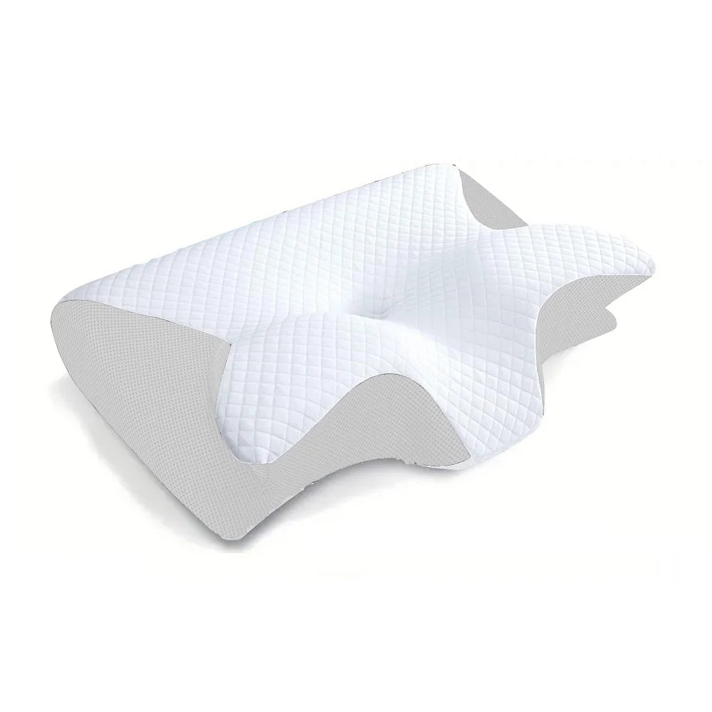 Lunabelll™ Memory Foam Cervical Pillow, 2 in 1 Ergonomic Contour Orthopedic