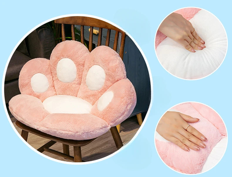 Lunabelll™Wonderful chair cushion in the shape of a cat's paw! Paw-shaped pillow