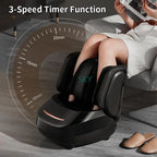 Electric Shiatsu Foot Massage Machine Air Compression Kneading Roller Massager Infrared Heating Therapy Health Care Relaxing220V