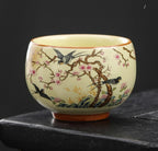 Lunabelll™ Japanese Ceramic Teacups Creative Retro Handmade Heat Resistant Kung Fu Tea Set