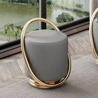 Lunabelll™ Modern Minimalist Ottoman Stool with Iron Frame