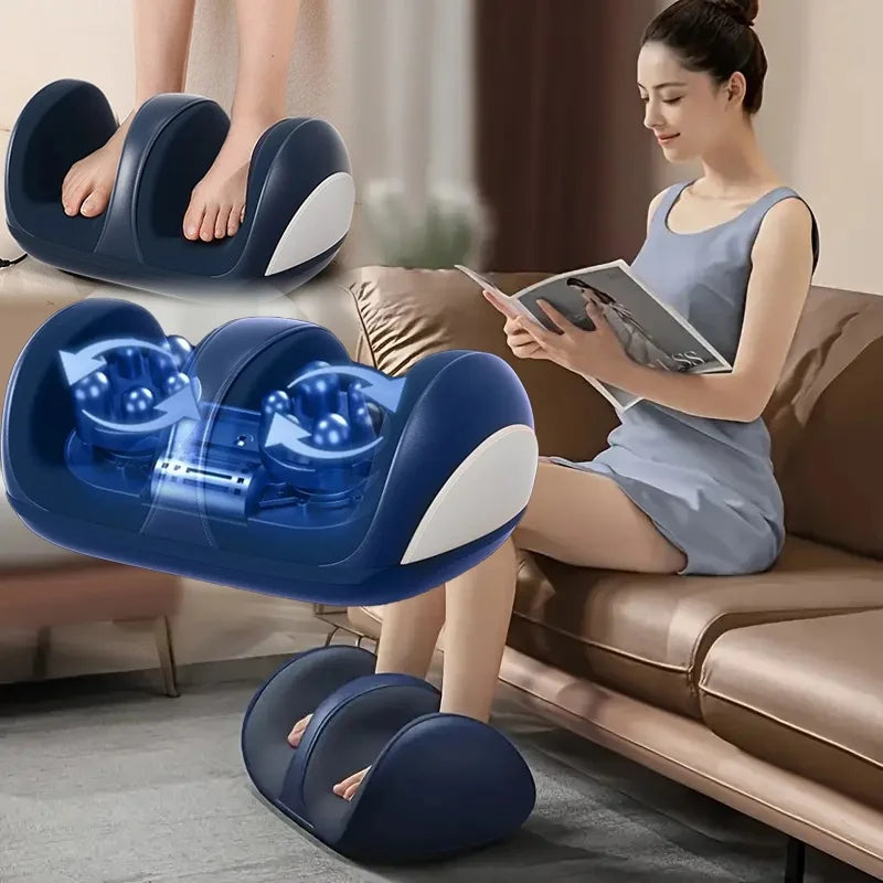 Lunabelll™ Extra Big Electric Foot Massager Hot Compress