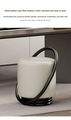 Lunabelll™ Modern Minimalist Ottoman Stool with Iron Frame