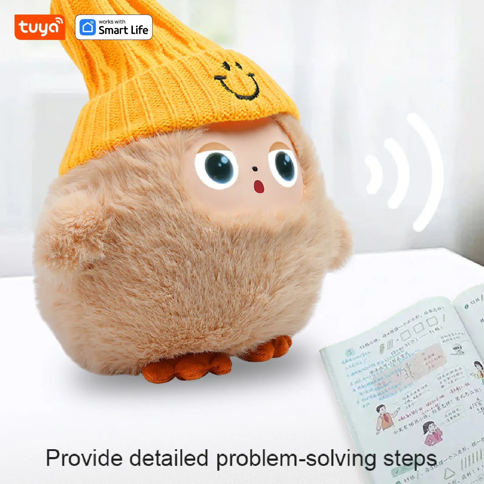 Lunabelll™ AI Smart Plush - a soft buddy that actually talks back.