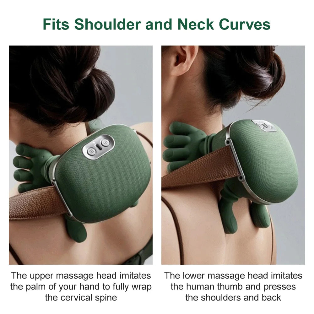 Lunabelll™ 🎄 Christmas Deal: Up to 60% Off the Neck & Shoulder Massager!