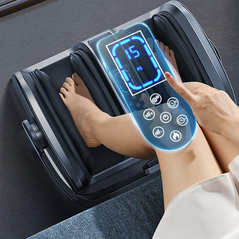 -Touch Screen Leg Massager, Automatic Foot Sole Kneading Home Feet Massage , Foot Massage Machine Foot Vibro-masseurs