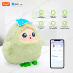 Lunabelll™Yaya-AI Plush Robot w/Smart Voice&LED Eyes, Interactive Companion Toy