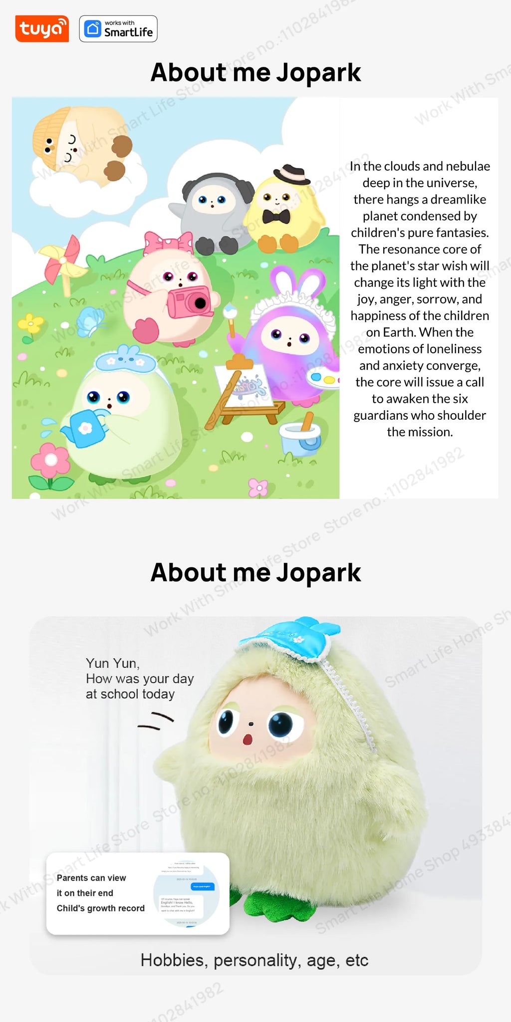 Lunabelll™ AI Smart Plush - a soft buddy that actually talks back.