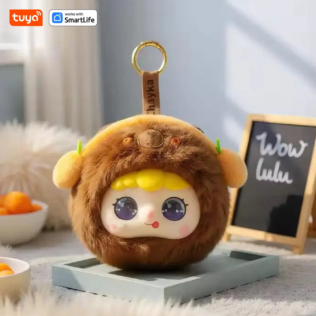 Lunabelll™Capybara: Smart Al Plush Robot | Perfect Gift-W/Interactive Eyes and Voice Contro