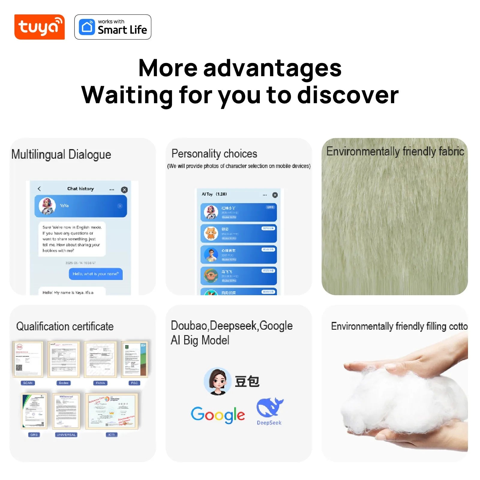 Lunabelll™Cute Nunu-AI Plush Toy