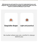 Lunabelll™ Modern Minimalist Ottoman Stool with Iron Frame