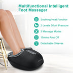 Lunabelll™ Foot Massager Machine with Heat Roller Muscle Relaxation