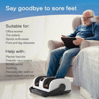 Foot Massager Fully Automatic Kneading Calf Sole Foot Hot Compress Foot Therapy Machine