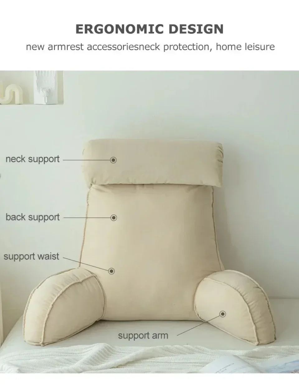 Lunabelll™ Bedhead Pillow Washable Neck Pillow