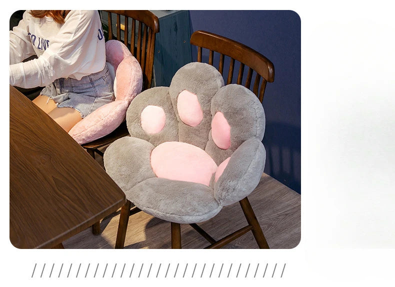 Lunabelll™Wonderful chair cushion in the shape of a cat's paw! Paw-shaped pillow
