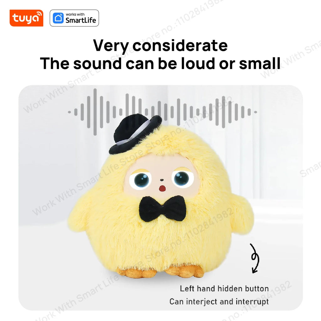 Lunabelll™ AI Smart Plush - a soft buddy that actually talks back.