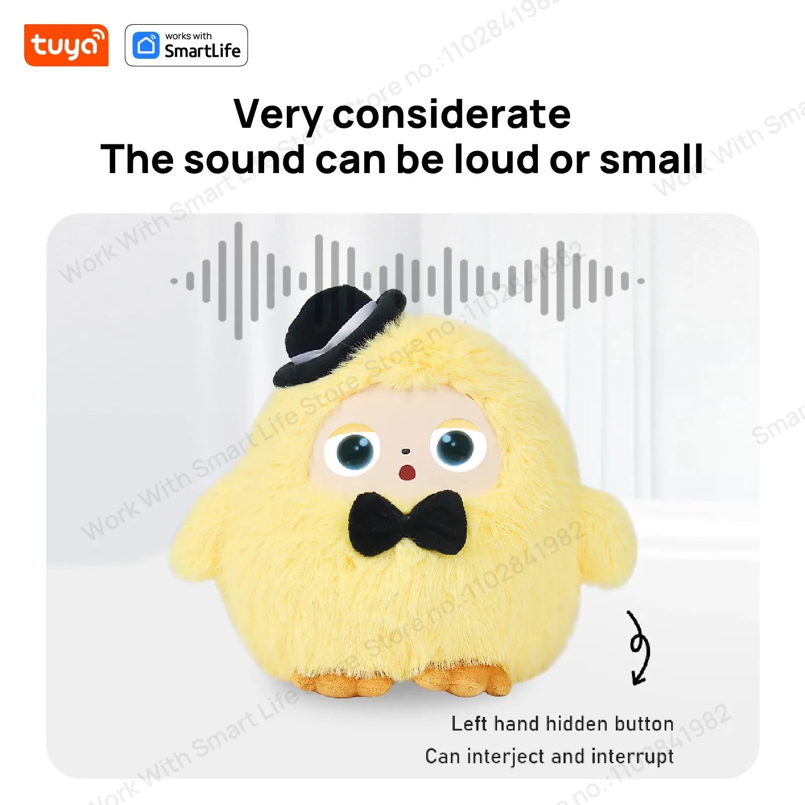 Lunabelll™ AI Smart Plush - a soft buddy that actually talks back.