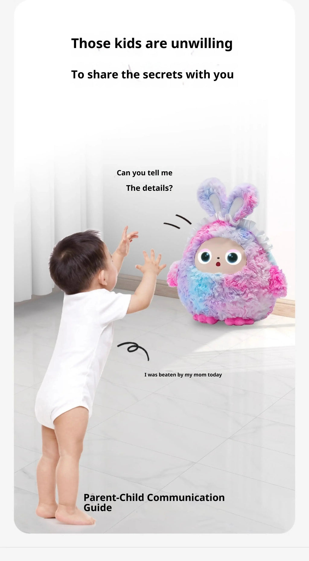 Lunabelll™AI Plush Toy Interactive Emotional Companion Robot for Kids The best gift for a friend