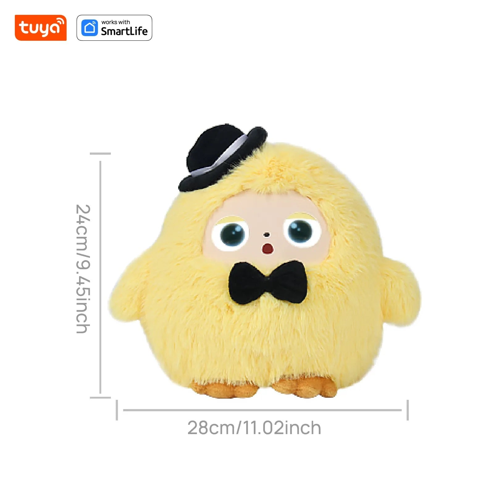 Lunabelll™Cute Yoyo: AI Plush Robot Smart Interactive Toy