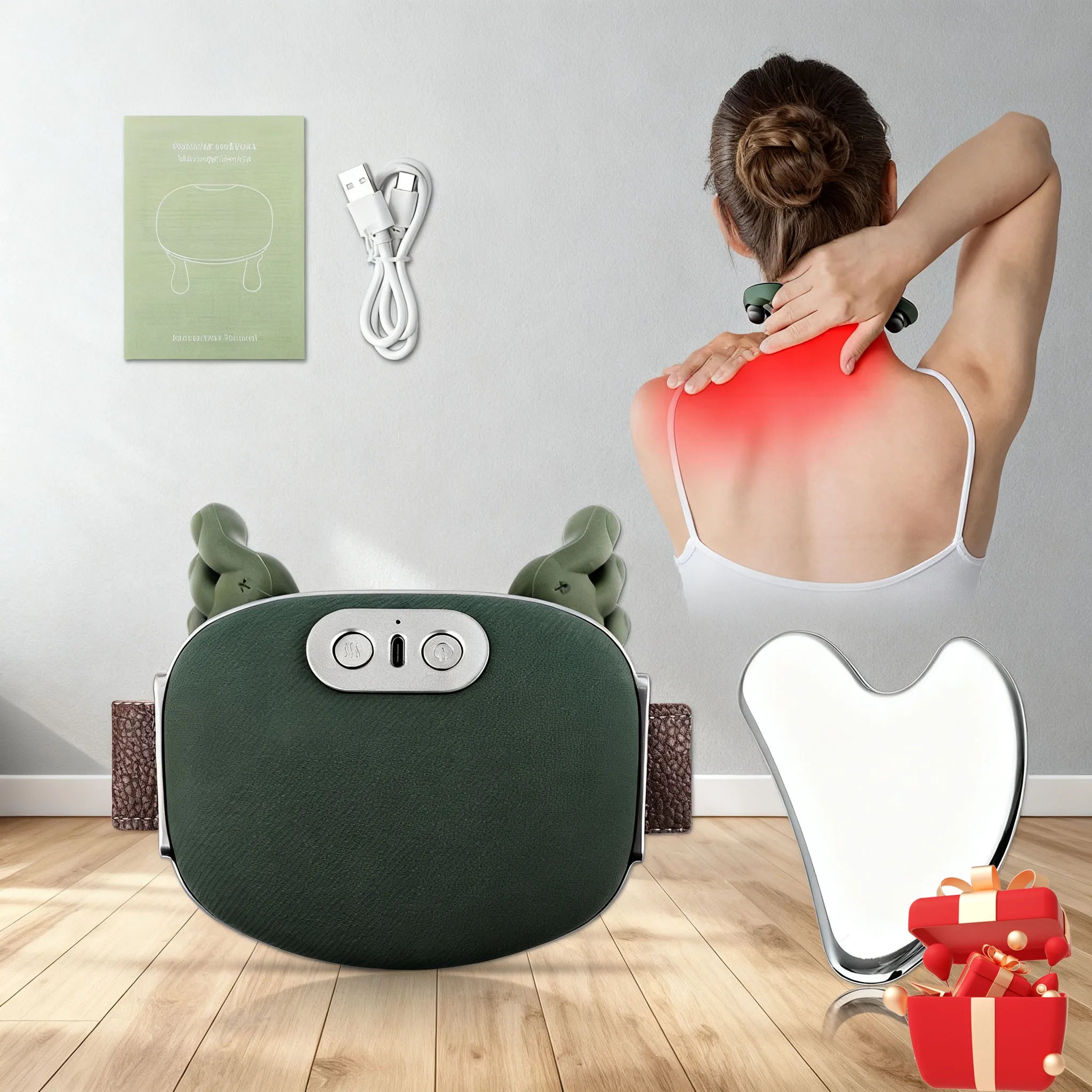 Lunabelll™ 🎄 Christmas Deal: Up to 60% Off the Neck & Shoulder Massager!
