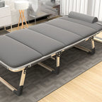 Lunabelll™Folding cot with mattress, patio chaise lounge chair