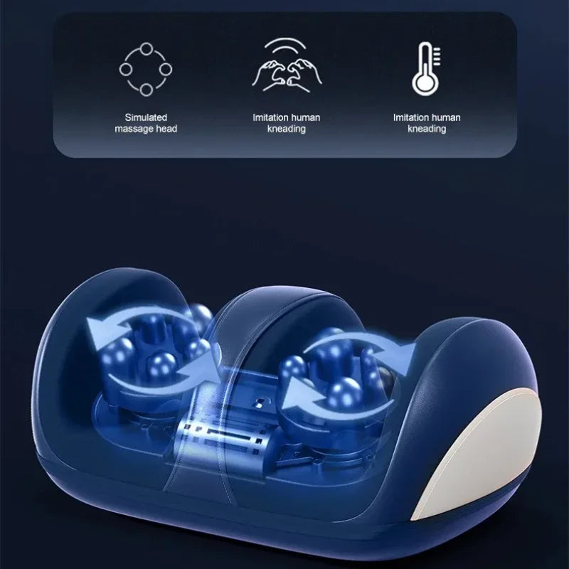 Lunabelll™ Extra Big Electric Foot Massager Hot Compress