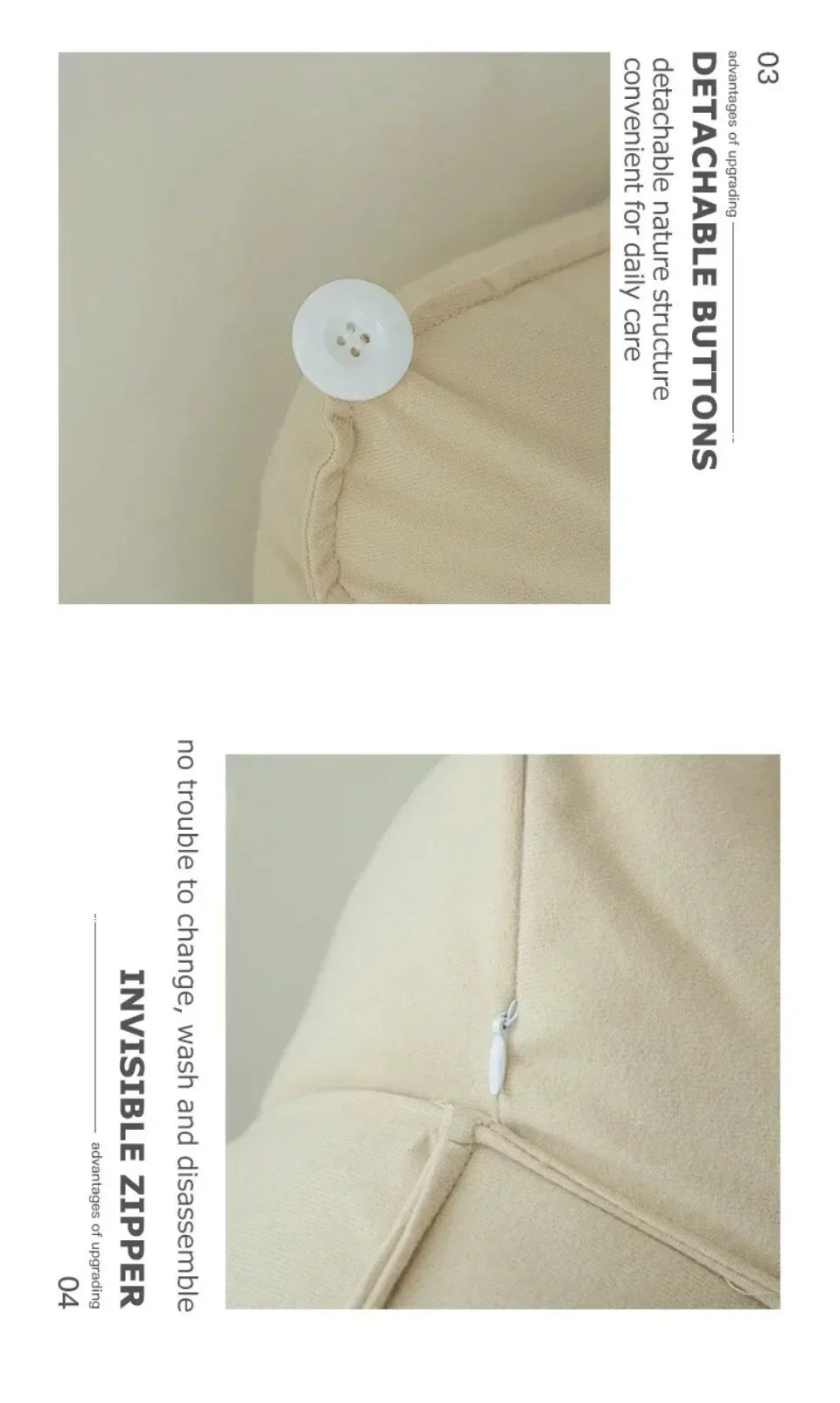 Lunabelll™ Bedhead Pillow Washable Neck Pillow