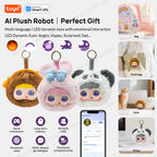 Lunabelll™ Smart  AI Plush Robot w/LED Eyes & Voice Control,Interactive Smart Toy USB