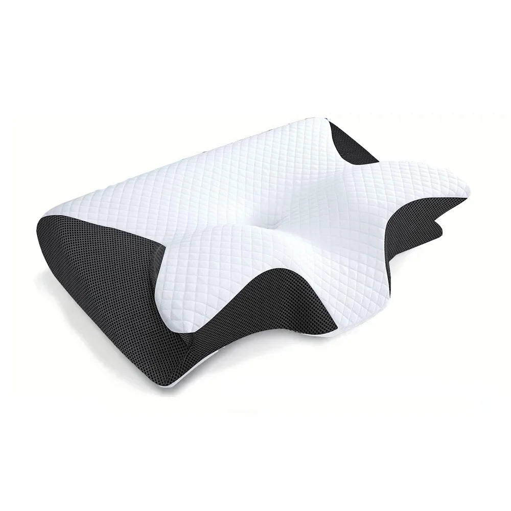 Lunabelll™ Memory Foam Cervical Pillow, 2 in 1 Ergonomic Contour Orthopedic