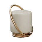 Lunabelll™ Modern Minimalist Ottoman Stool with Iron Frame