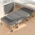 Lunabelll™Folding cot with mattress, patio chaise lounge chair