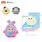 Lunabelll™Yaya-AI Plush Robot w/Smart Voice&LED Eyes, Interactive Companion Toy